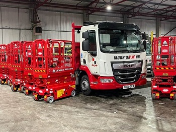 New Broughton Hire Fleet Truck