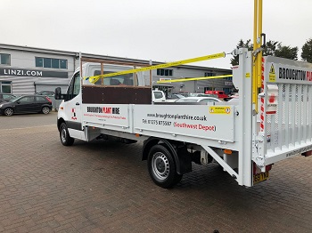 New Fleet Addition to Broughton Plant Hire - Alfreton Depot