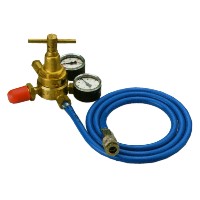 Nitrogen Regulator Hose & Half Inch BSP Connection