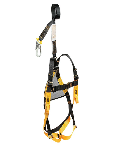 Full Body Safety Harness c/w Fall Restraint Lanyard